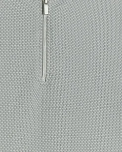 River Island slim fit taped baseball collar polo Grey Fashion
