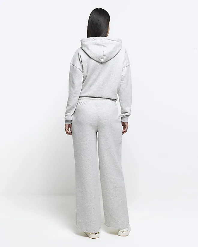 River Island wide leg joggers Grey Hot