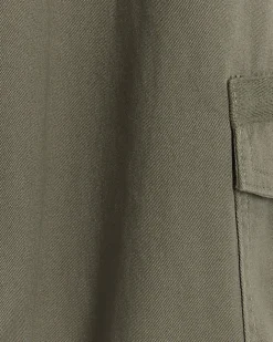 River Island belted utility cargo trousers Khaki Sale