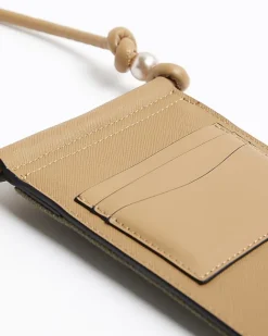 River Island canvas phone cross body bag Khaki Best