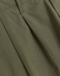 River Island High Waisted Tapered Trousers Khaki Online