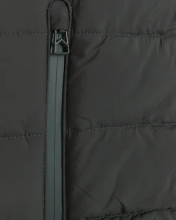 River Island regular fit padded gilet Khaki Online
