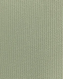 River Island textured halter swimsuit Khaki Clearance