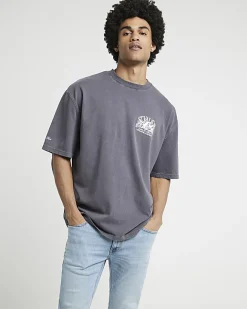 River Island Light Spray On Skinny Jeans Blue Best