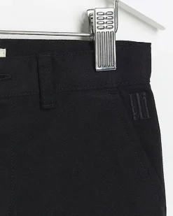 River Island Mini boys smart chino trousers Black Hot