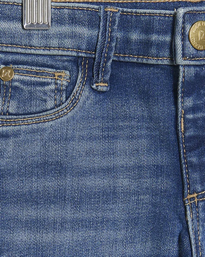 River Island Mini girls skinny jeans Blue Hot