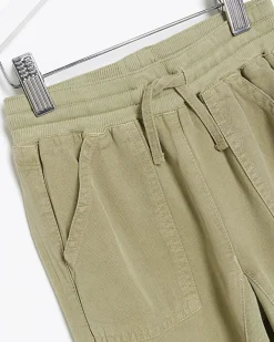 River Island Mini girls lyocell cuffed joggers Green Fashion