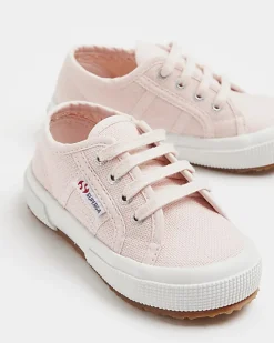 River Island Mini girls Superga lace up trainers Pink Online