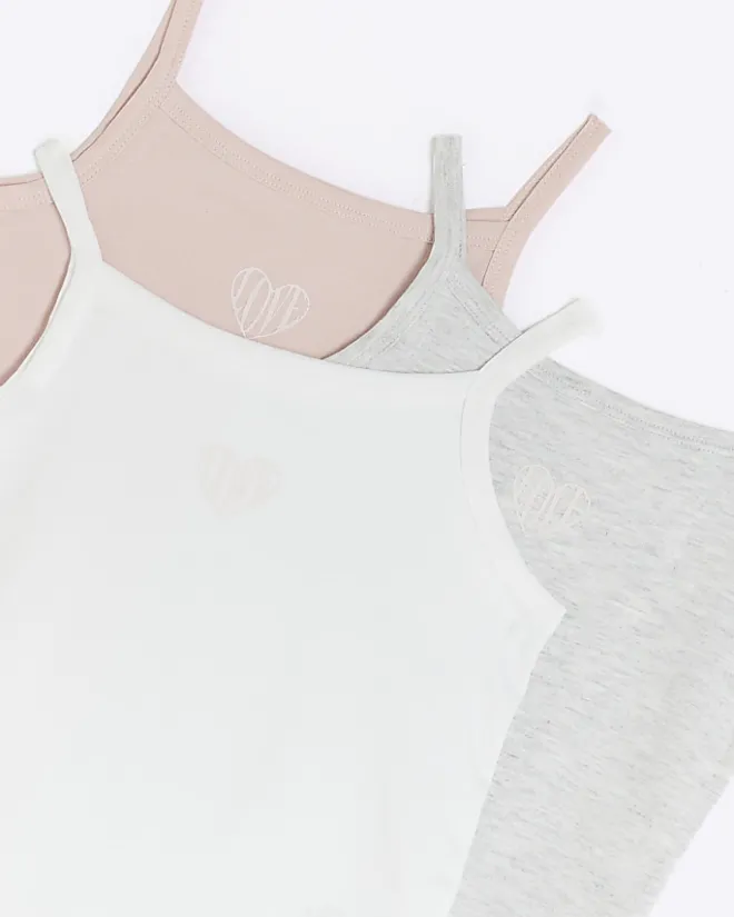 River Island Mini girls top and underwear 10 pack Pink Discount