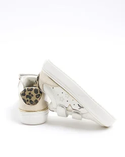 River Island Mini girls star velcro trainers White Fashion