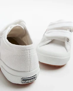 River Island Mini girls superga velcro shoes White Outlet