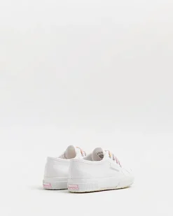 River Island Mini girls Superga Rainbow Trainers White Outlet