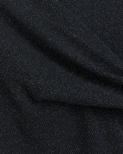 River Island Navy glitter knot bodycon midi dress Blue Best