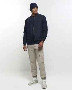 River Island multipack of 5 slim fit t-shirts Navy Sale