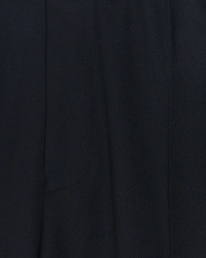 River Island slim fit cuffed smart joggers Navy Clearance