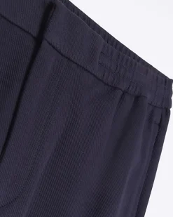 River Island slim fit twill pull on smart joggers Navy Sale