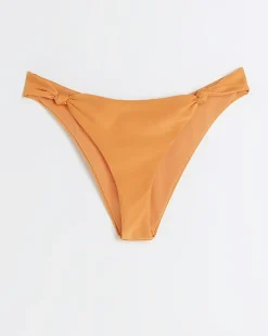 River Island low rise knot bikini bottoms Orange Best