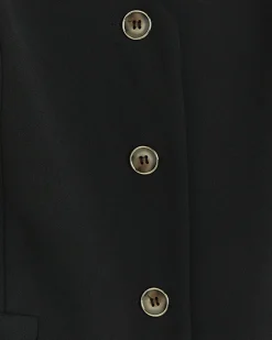River Island Petite button up waistcoat Black Sale
