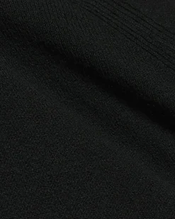 River Island Petite long sleeve jumper mini dress Black Fashion