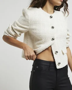 River Island Petite Molly coated skinny jeans Black Best