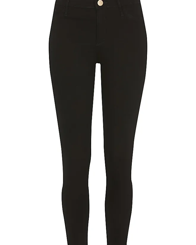 River Island Petite Molly mid mise skinny jeans Black Discount