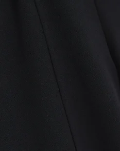 River Island Petite stitched wide leg trousers Black Fashion