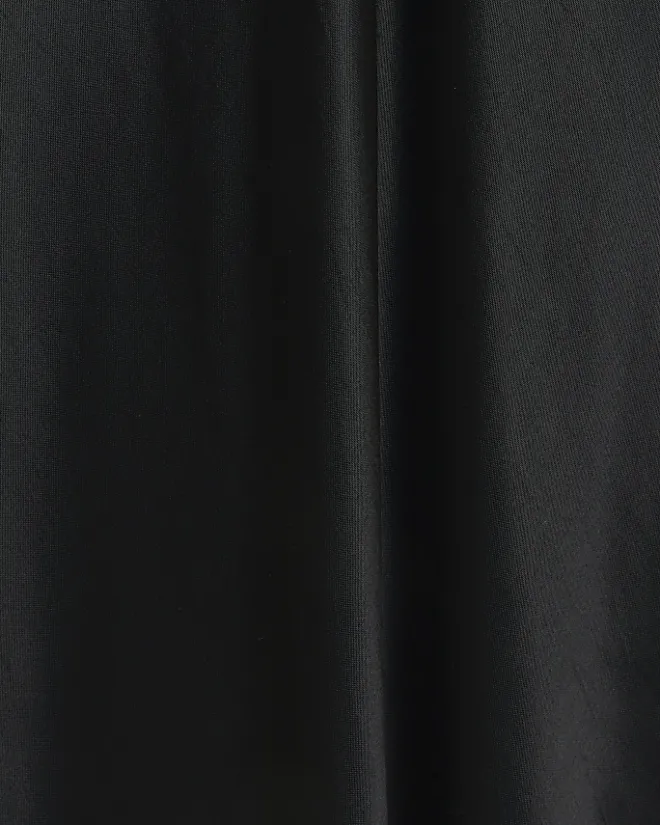 River Island Petite tie waist maxi skirt Black Discount