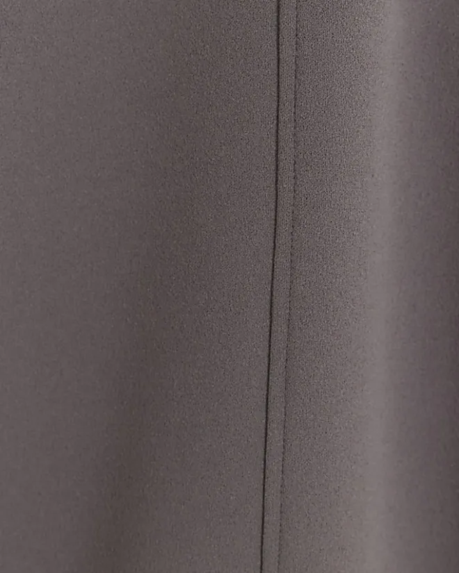 River Island Petite stitched wide leg trousers Grey New