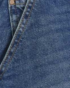River Island Petite hem asymmetric denim mini skirt Blue Fashion