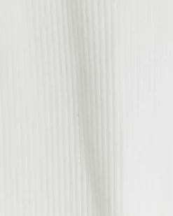 River Island Petite rib high neck tank top White New