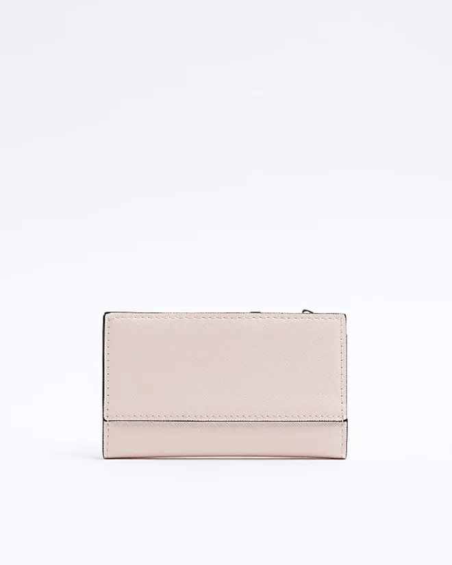 River Island embossed weave purse Pink Best