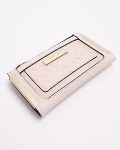 River Island embossed weave purse Pink Best