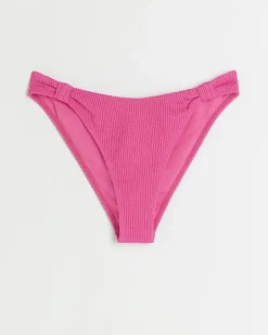 River Island low rise knot bikini bottoms Pink Sale