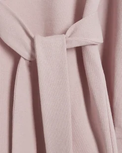 River Island tie side sweatshirt mini dress Pink Fashion