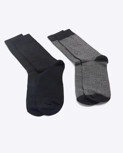 River Island 5PK ankle socks Black Hot