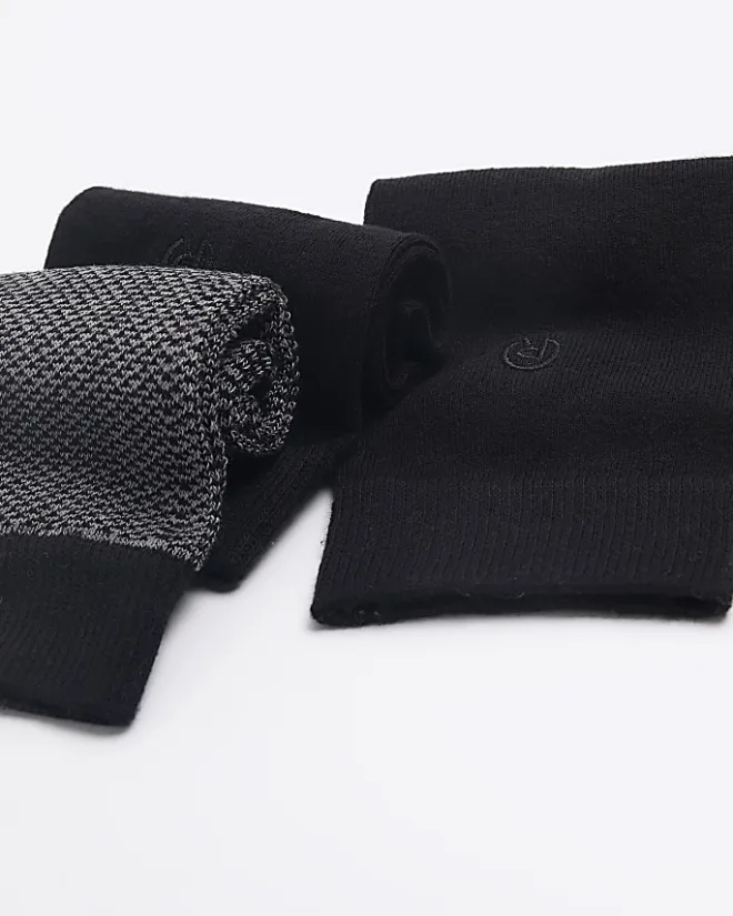 River Island 5PK ankle socks Black Hot