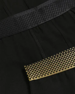 River Island 4PK Check cotton stretch Trunks Black Hot