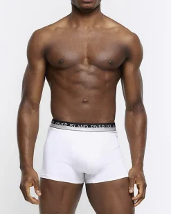River Island 4PK elasticated trunks Black Best