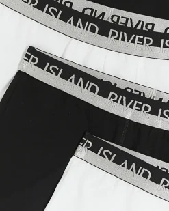 River Island 4PK elasticated trunks Black Best