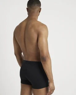 River Island 3PK modal trunks Black Outlet