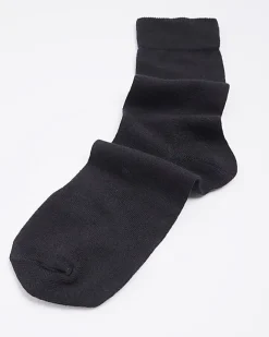 River Island 5PK plain ankle socks Black Hot