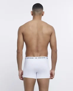 River Island 5PK Cotton Stretch trunks Grey Fashion