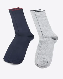 River Island 5PK ribbed ankle socks Grey Outlet