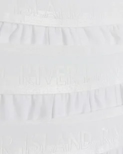 River Island 4PK cotton stretch trunks White Outlet