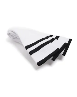 River Island 3PK Double Stripe Tube Socks White Fashion