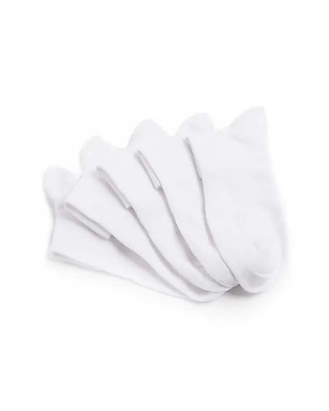 River Island 5PK rib ankle socks White Online