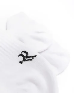 River Island 5PK rib trainer socks White Clearance