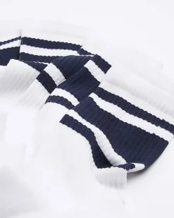 River Island 5PK stripe tube socks White Outlet
