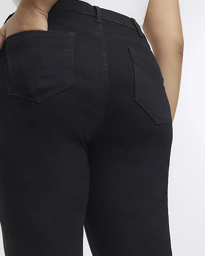 River Island Plus bum sculpt skinny jeans Black Discount
