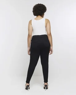 River Island Plus bum sculpt skinny jeans Black Discount
